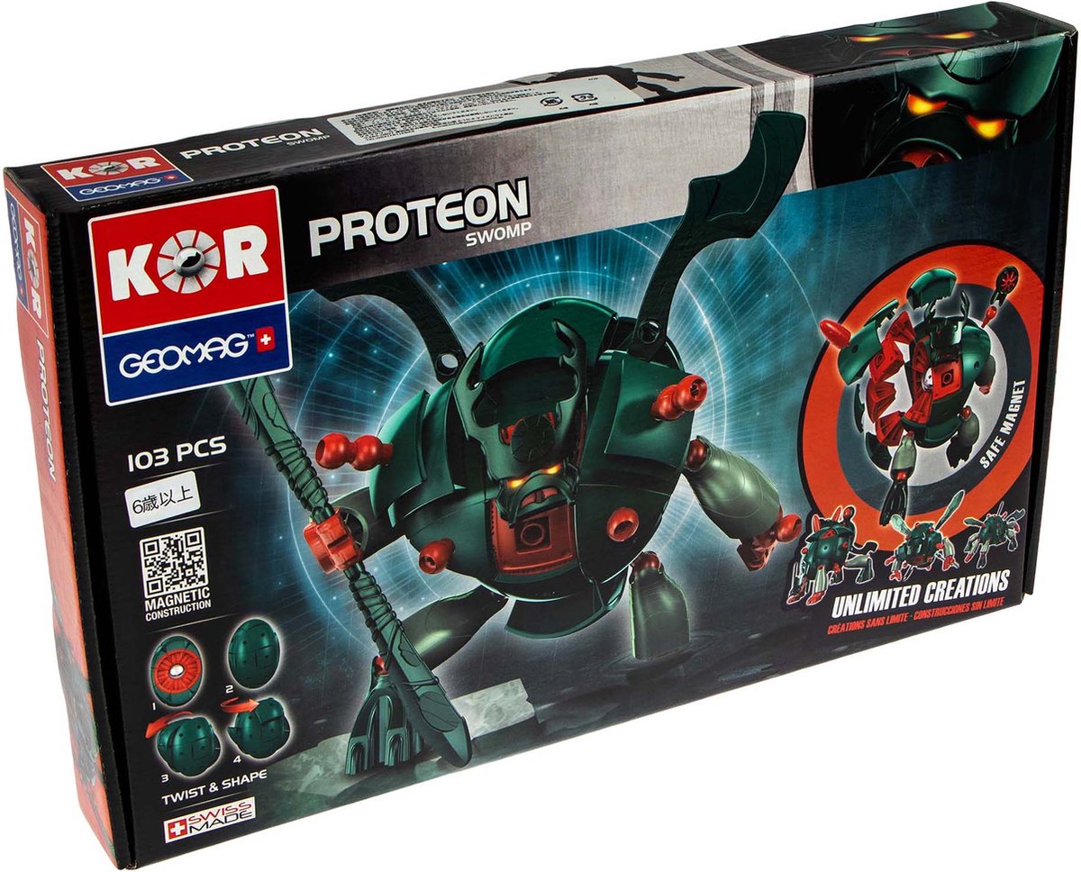 KOR Geomag Proteon Swomp (103 Pieces) GeoMag - KOR Proteon Swomp