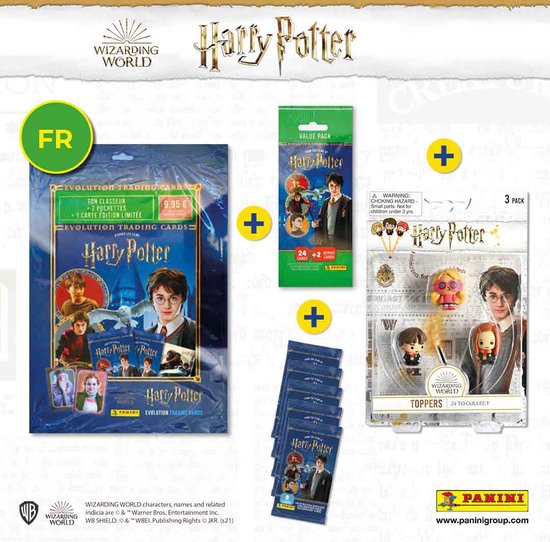 Panini Harry Potter Evolution Trading Cards Pack fun FR Games