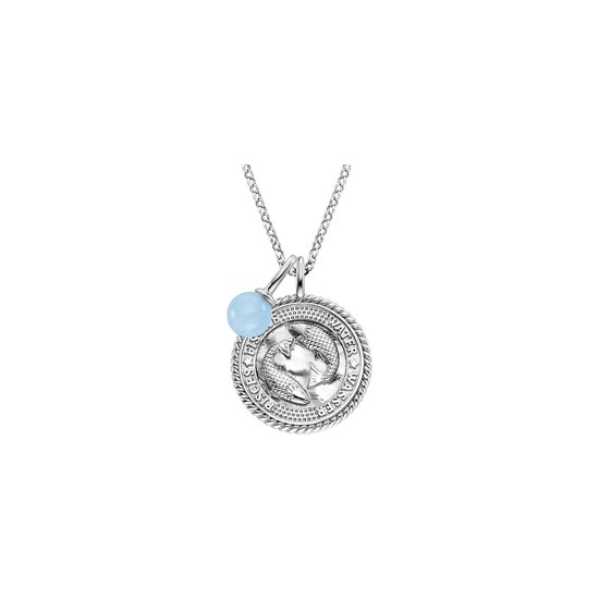 Collier Argent Sterling 925 Avec Zircon Multicolore - Damiano Argenti - Bijou Artisanal