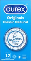 Durex Originals Condooms Classic Natural 12 stuks