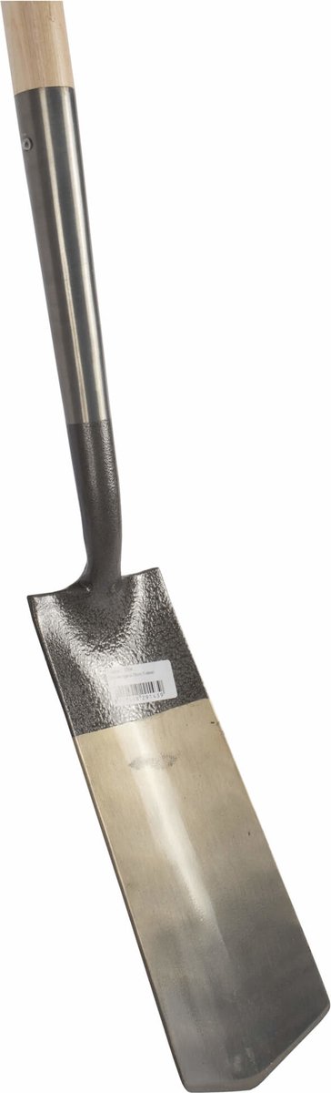 Talen Tools - Draineerspade - Blank gepolijst - Essenhouten steel - 76 cm van Talen Tools — afbeelding 4