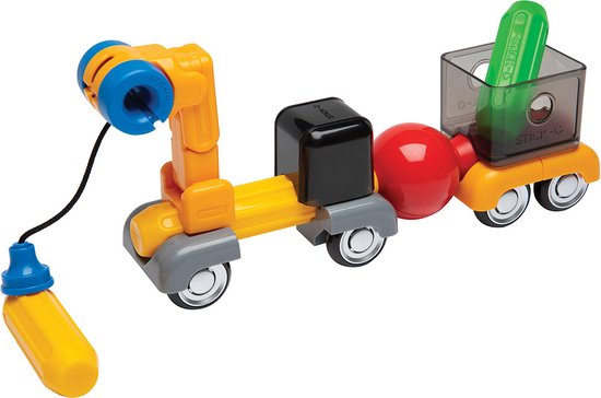 Stick-O Constructieset - magnetisch speelgoed - 32 modellen - magneten speelgoed - baby blokken