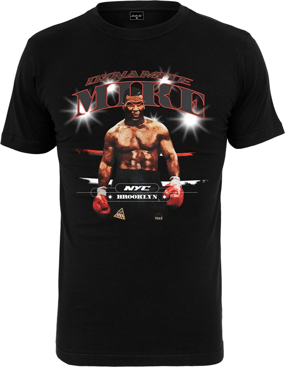 Mister Tee Dynamite Mike Heren T-shirt XL Zwart