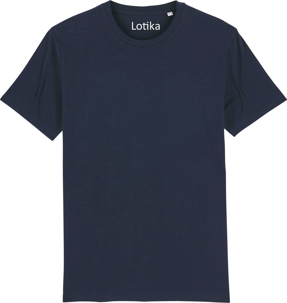 Lotika Daan T-shirt biologisch katoen navy