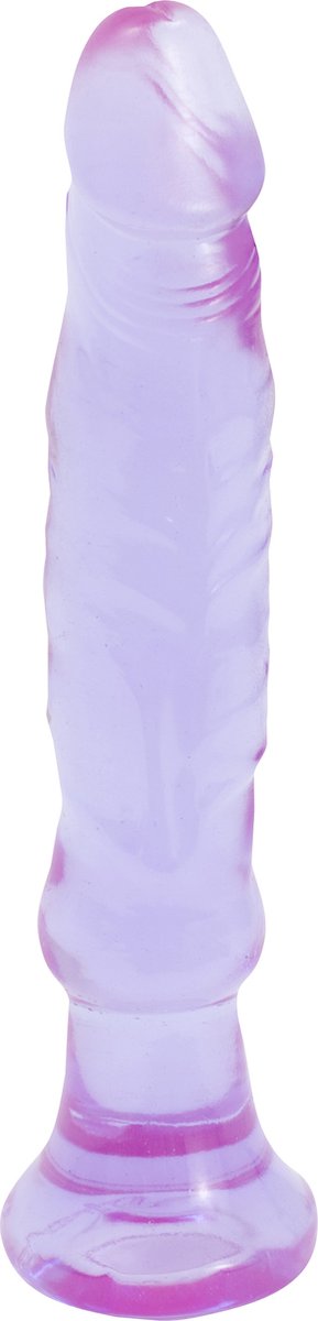 Goedkoopste Crystal Jellies Anal Starter Dildo - Paars
