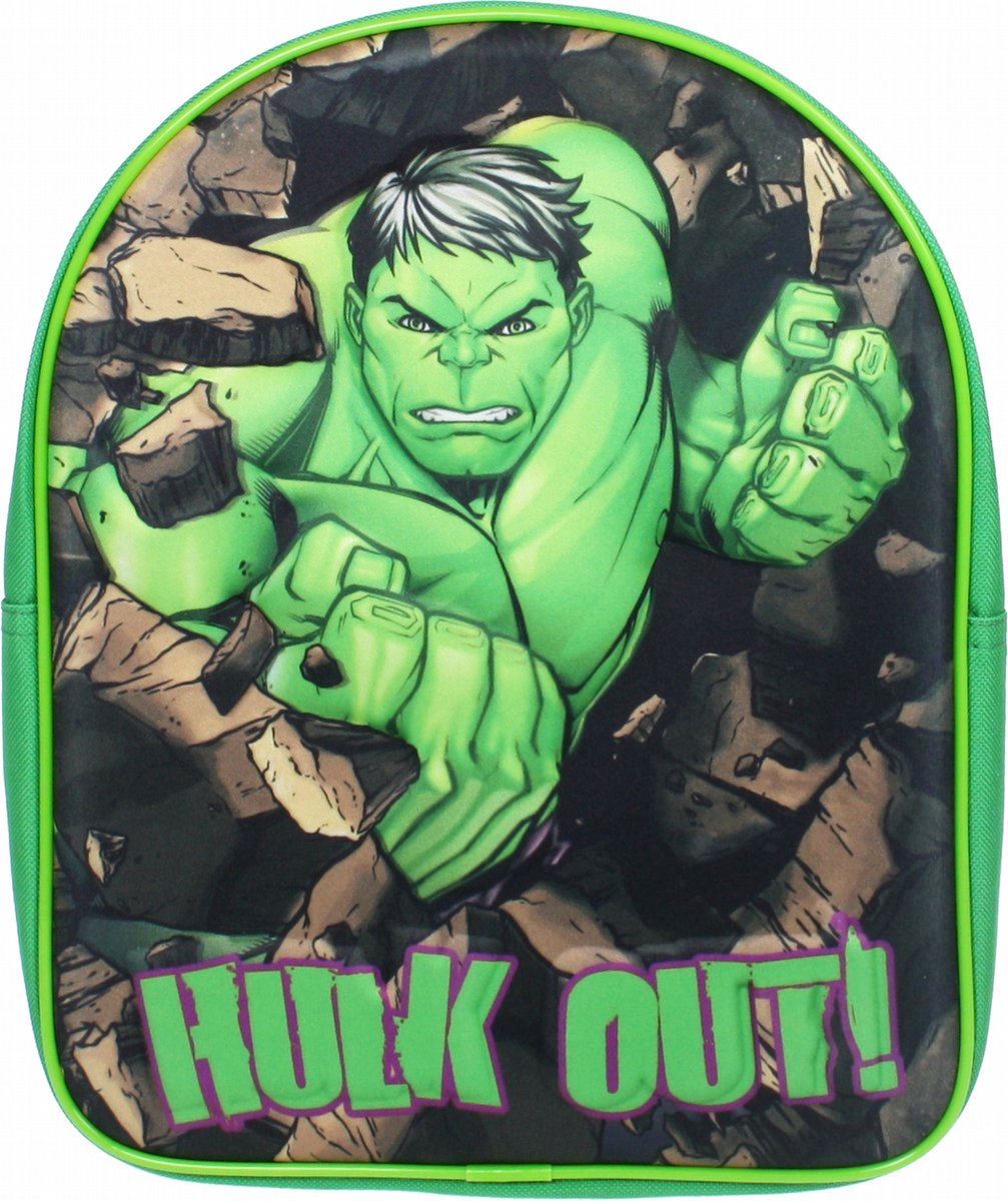 Hulk jongens peuter rugzak 3D