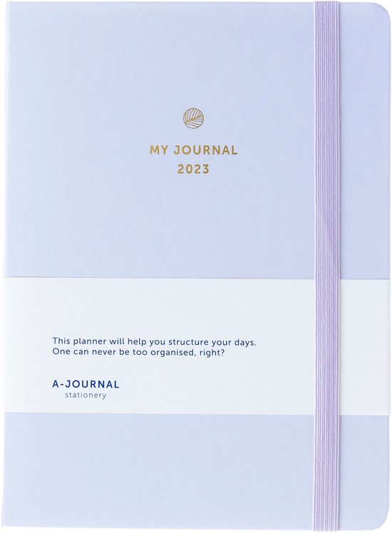 A-journal My Journal Agenda - 2023 - Lila - A5