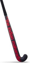 The Indian Maharadja Red Jr Kinder Veld Hockeystick 10221065 - Kleur Zwart - Maat 34 INCH