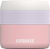 Kambukka Bora - Lunch Box Thermos - 400 ml - Récipient Alimentaire garde au chaud pendant 6 heures & 100% Étanche - Pink Bébé
