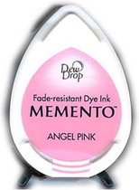 Inktkussen Memento Dew drops Angel Pink (1 st)