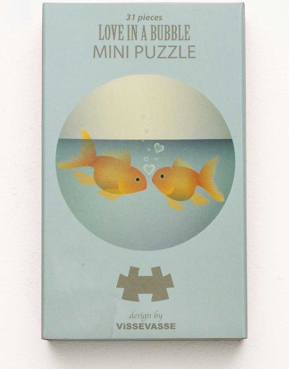 Vissevasse LOVE IN A BUBBLE - Mini Puzzle