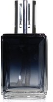 Ashleigh & Burwood Geurlamp Obsidian 16 Cm Zwart/transparant