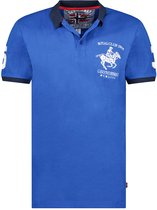 Geographical Norway Polo Kolton Kobalt Blauw - XL