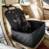 Housse de siège de voiture pour chien panier de siège pour animal de compagnie waterproof - Zwart