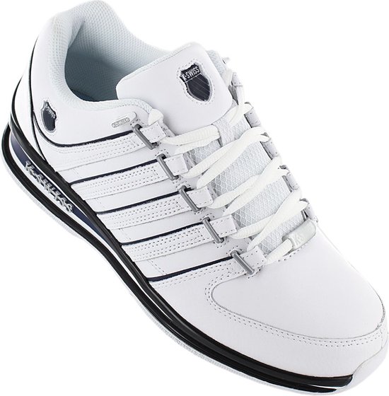 K-Swiss Rinzler - Heren Leer Sneakers Schoenen Wit 01235-139-M - EU UK