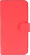 Bookstyle Wallet Case Hoesje Geschikt voor LG K10 Rood