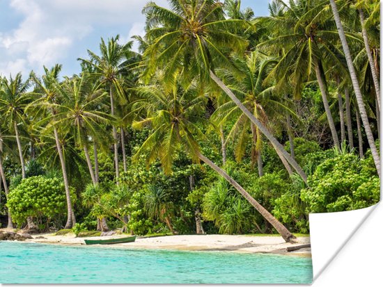 Affiche Palmier - Mer - Tropical - 160x120 cm XXL