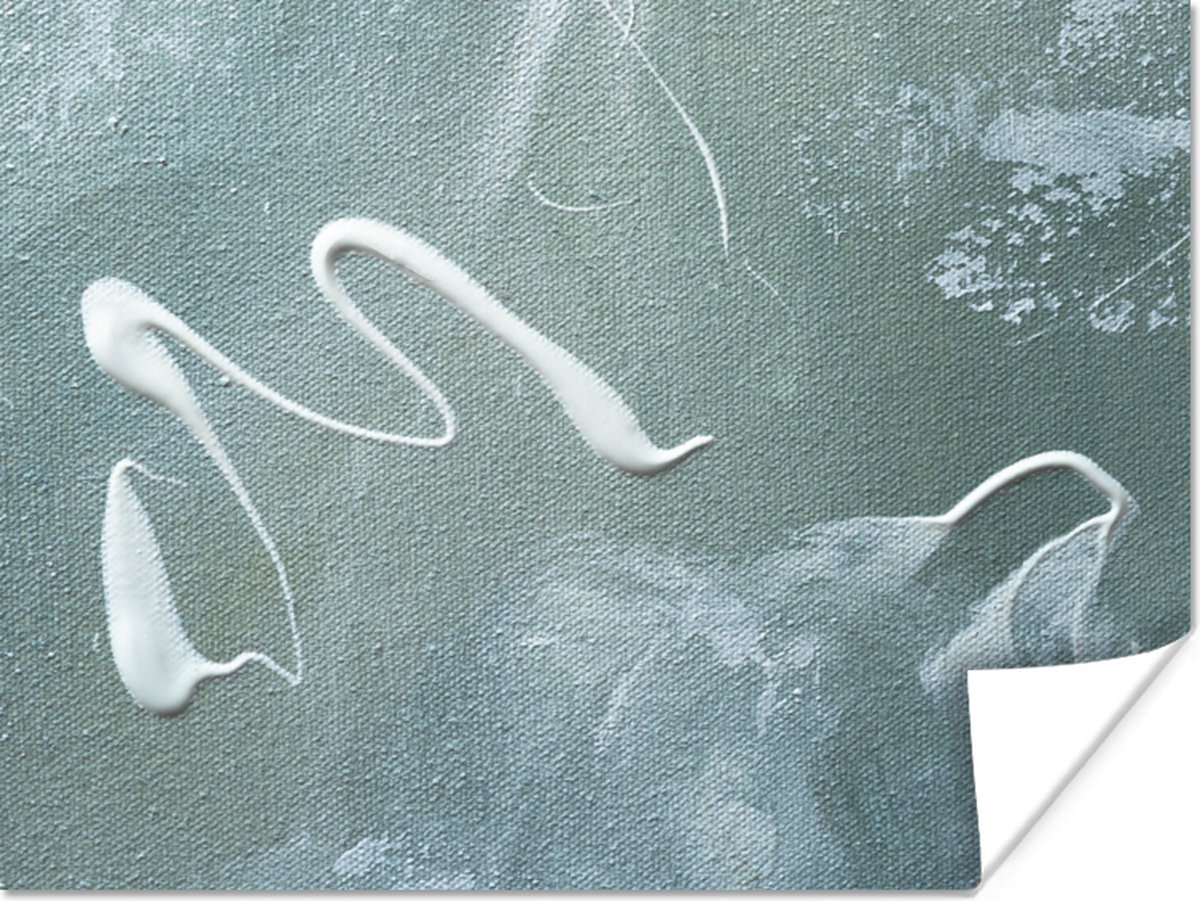 Poster Acrylverf - Design - Abstract - 80x60 cm