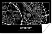 Poster Plattegrond - Stadskaart - Utrecht - Kaart - 180x120 cm XXL