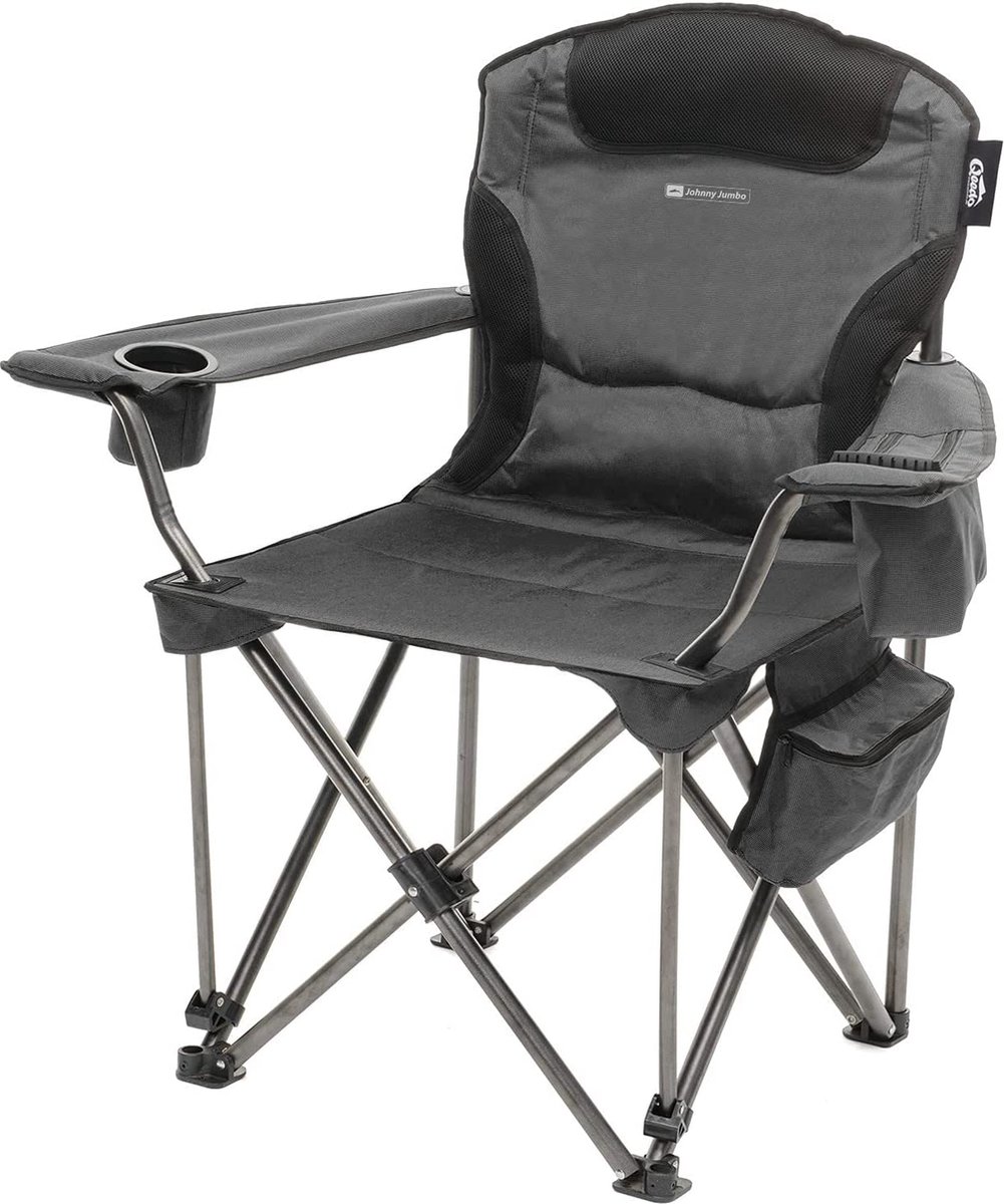 CGPN - Johnny Jumbo campingstoel XXL (250 kg), campingstoel opvouwbaar, klapstoel