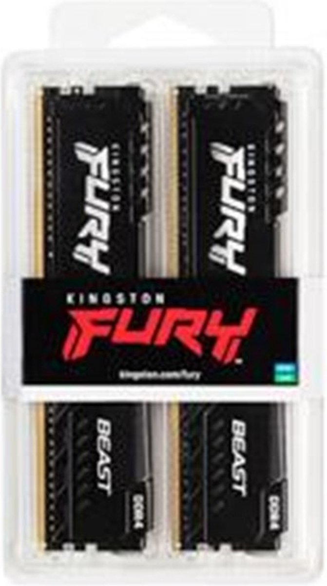Kingston Fury Beast KF432C16BBK2/32 - RAM-geheugen - 32GB