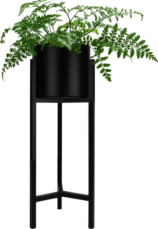 QUVIO Plantenstandaard - pot - Staande plantenbak - Metaal - Bloempot... | bol.com