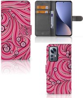 Hoesje ontwerpen Xiaomi 12 Pro GSM Hoesje Swirl Pink