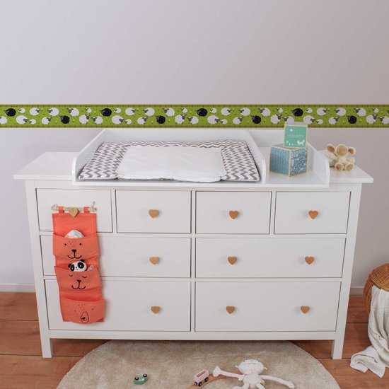 Papier peint à motif Animaux Profhome 403733-GU 75 de papier peint autocollante légèrement structurée avec motif animalier vert mat noir blanc marron 0 m2