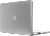 Mobigear - Laptophoes geschikt voor Apple MacBook Pro 13 Inch (2012-2015) Hoes Hardshell Laptopcover MacBook Case | Mobigear Metallic - Zilver - Model A1425 / A1502