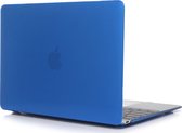 Mobigear Laptophoes geschikt voor Apple MacBook Air 13 Inch (2010-2019) Hoes Hardshell Laptopcover MacBook Case | Mobigear Glossy - Donkerblauw - Model A1369 / A1466