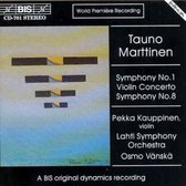 Pekka Kauppinen, Lahti Symphony Orchestra,Osmo Vänskä - Marttinen: Symphony No.1/Violin Concerto/Symphony No.8 (CD)