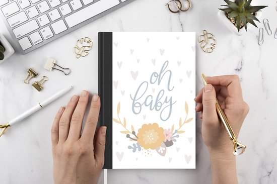 Carnet - Carnet d'écriture - Bébé - Citation - Enfants - Carnet - Format A5 - Bloc-notes