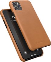bugatti Porto Full Wrap Case volnerf leer hoesje voor iPhone 11 Pro Max - bruin