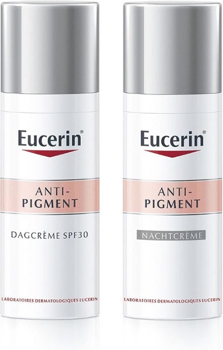 Eucerin Hyperpigmentatie Dagcreme en Nachtcrème Bundel - SPF 30 - vermindert Pigmentvlekken- Thiamidol - Voordeelverpakking - 2x 50 ml