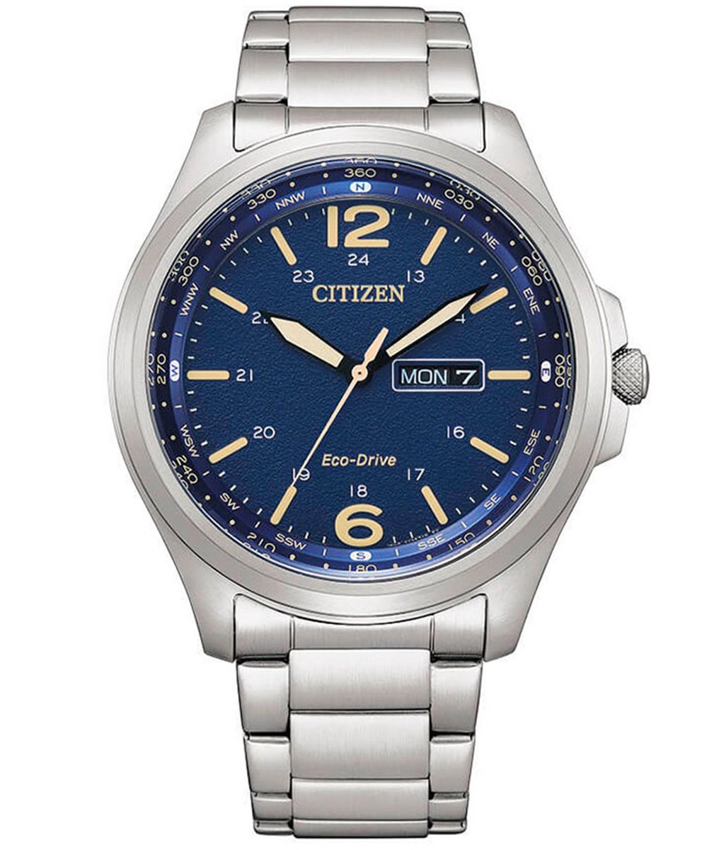 Citizen AW0110-82L Horloge - Staal - Zilverkleurig - Ø 44 mm