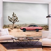 Walljar - Zelfklevend fotobehang - Desert California - 392 x 280 cm