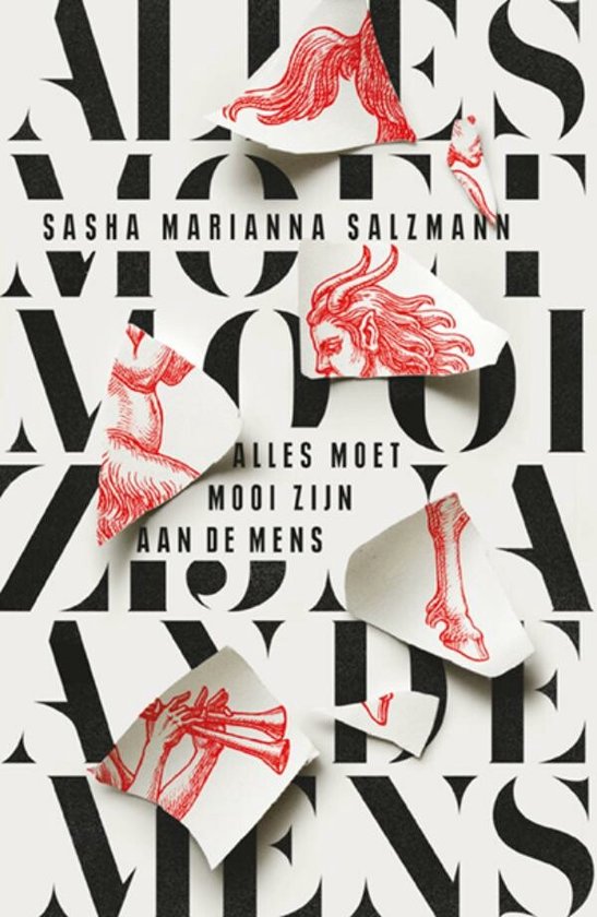 Boekomslag Alles moet mooi zijn aan de mens van Sasha Marianna Salzmann