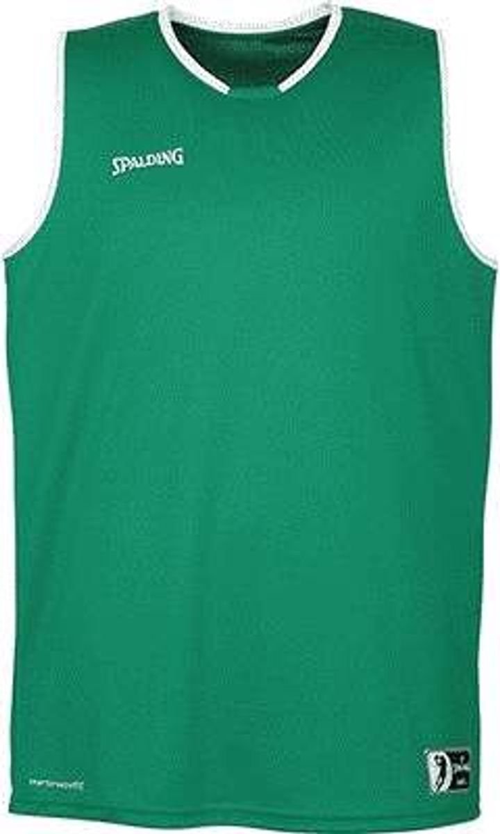 Spalding Move Basketbalshirt Heren - Groen / Wit | Maat: XL op Prijzenvolger.com
