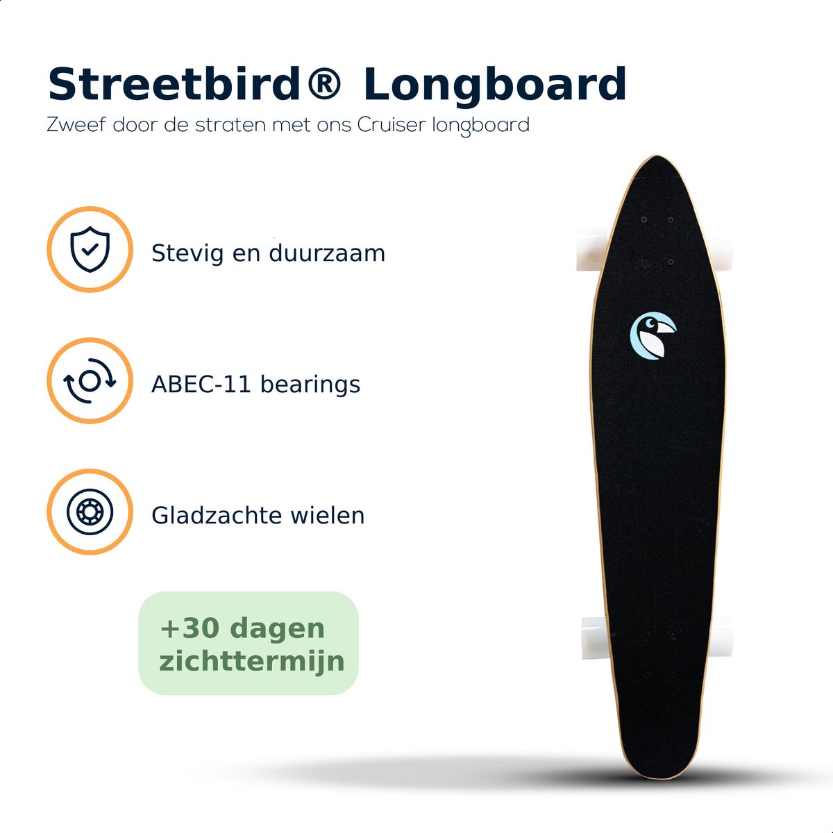 Longboard Shop met complete longboards, decks en parts