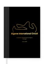 Notitieboek - Schrijfboek - Portugal - Formule 1 - Circuit - Notitieboekje klein - A5 formaat - Schrijfblok - Cadeau voor man