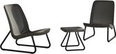 Keter Rio Loungeset – 2 personen - Grafiet Keter Rio Loungeset – 2 personen - Grafiet