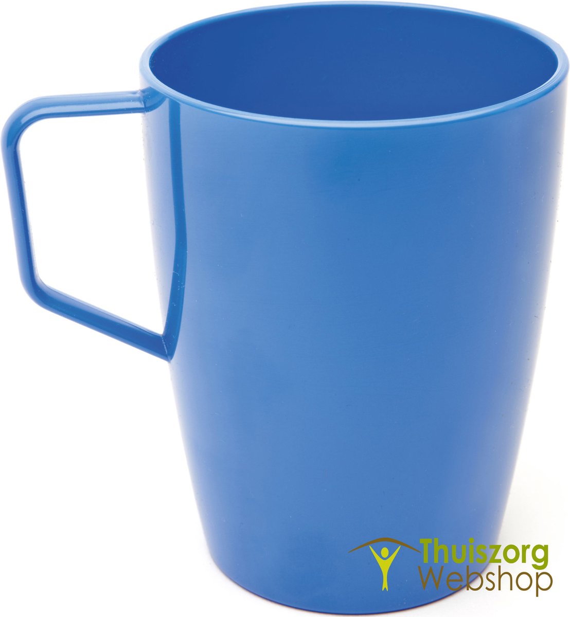 Beker met 1 handvat 280 ml- 280 ml - blauw