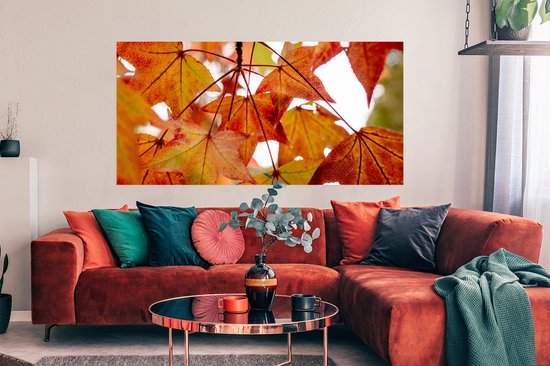 Affiche Branches d'Automne - Feuilles - Saisons - Rural - 160x80 cm