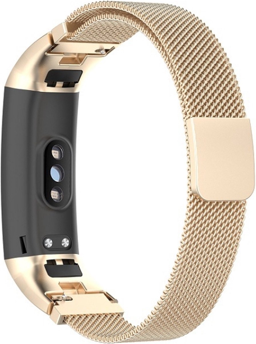 Milanees bandje - geschikt voor Huawei Honor Band 4 / Honor Band 5 - champagne