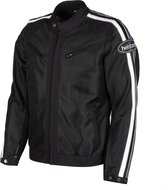 Helstons Pace Air Mesh Fabric Black White Grey Jacket S - Maat - Jas