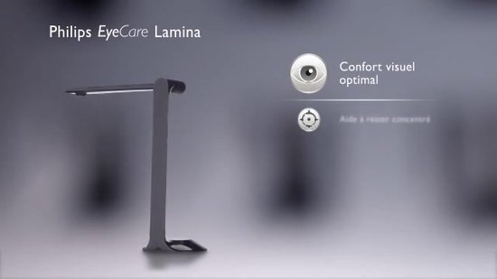 Philips Eyecare Lamina - Bureaulamp - Zwart | bol.com