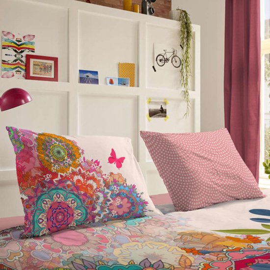 HIP Yelena - Dekbedovertrek - Lits-jumeaux - 240x200/220 cm + 2 kussenslopen 60x70 cm - Multi kleur