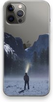Case Company® - Hoesje geschikt voor iPhone 12 Pro Max hoesje - Wanderlust - Soft Cover Telefoonhoesje - Bescherming aan alle Kanten en Schermrand