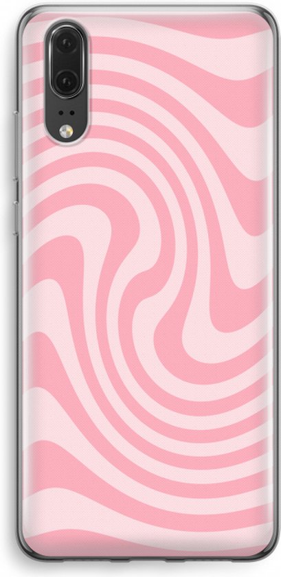 Port Vooruitzien Eenvoud Case Company® - Huawei P20 hoesje - Swirl Roos - Soft Cover Telefoonhoesje  -... | bol.com