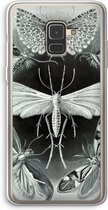 Case Company® - Hoesje geschikt voor Samsung Galaxy A8 (2018) hoesje - Haeckel Tineida - Soft Cover Telefoonhoesje - Bescherming aan alle Kanten en Schermrand